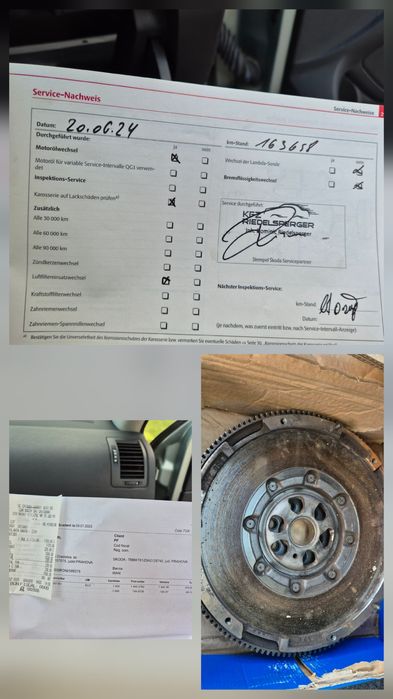 Skoda Octavia 2 Facelift / Kit ambreiaj Sachs nou 0 km / 168.000km