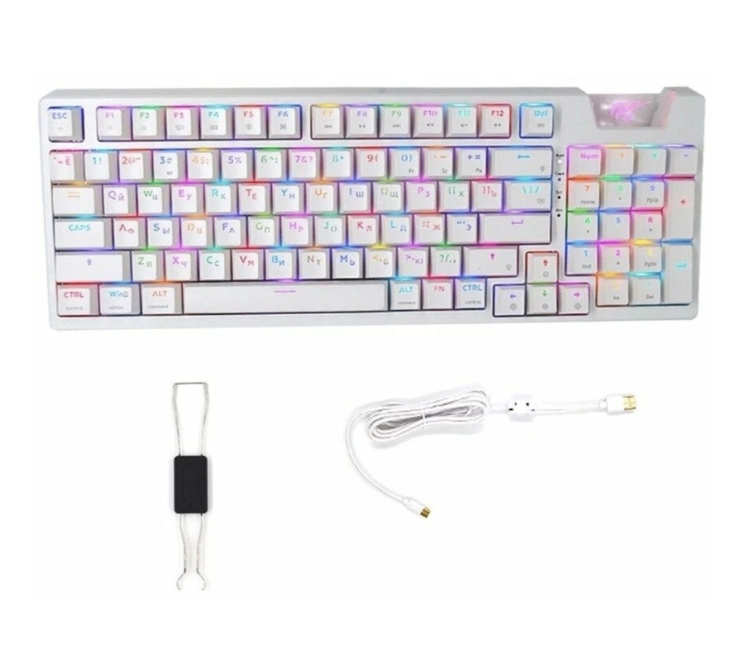 Клавиатура Havit KB885L-RU белый