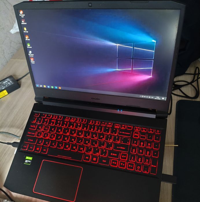 Ноутбук acer nitro 5 i5 10300h gtx 1650
