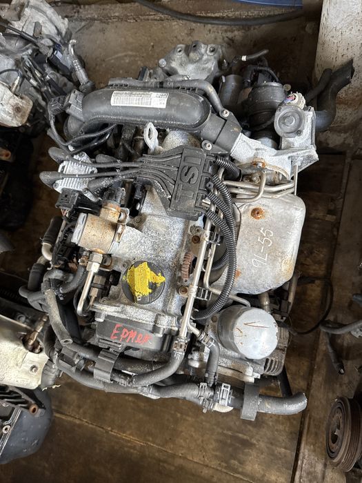 Двигатель CBZ TSI 1.2 литра турбо на авто Skoda Yeti Fabia Toomster