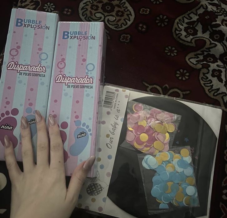 Набор для гендер пати мальчик