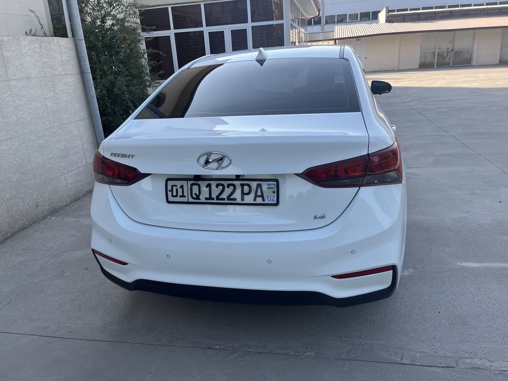Продаю Hyunday accent 2020 белый