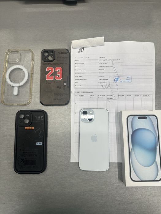 Iphone 15 128gb с гаранция