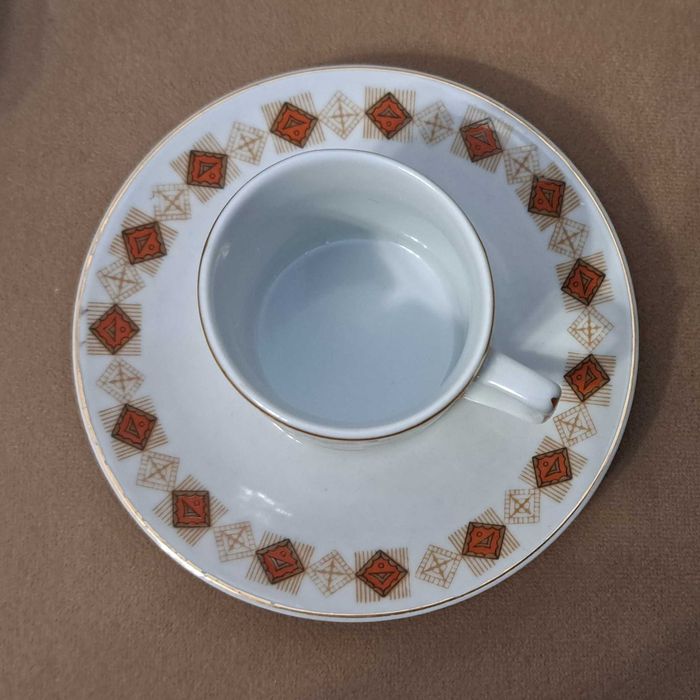 Нов красив сервиз за кафе в собствена кутия