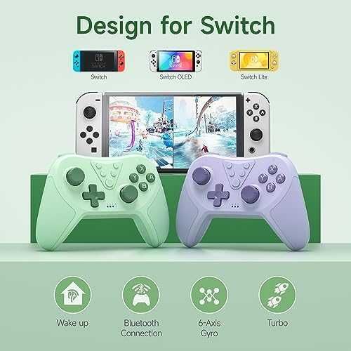 Нов безжичен джойстик контролер Nintendo Switch/Lite/OLED игри геймър