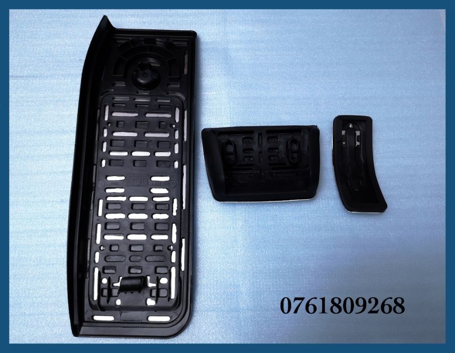 Pedale S Tronic / ornamente inox + footrest S-Line Audi A4 B9 / A5