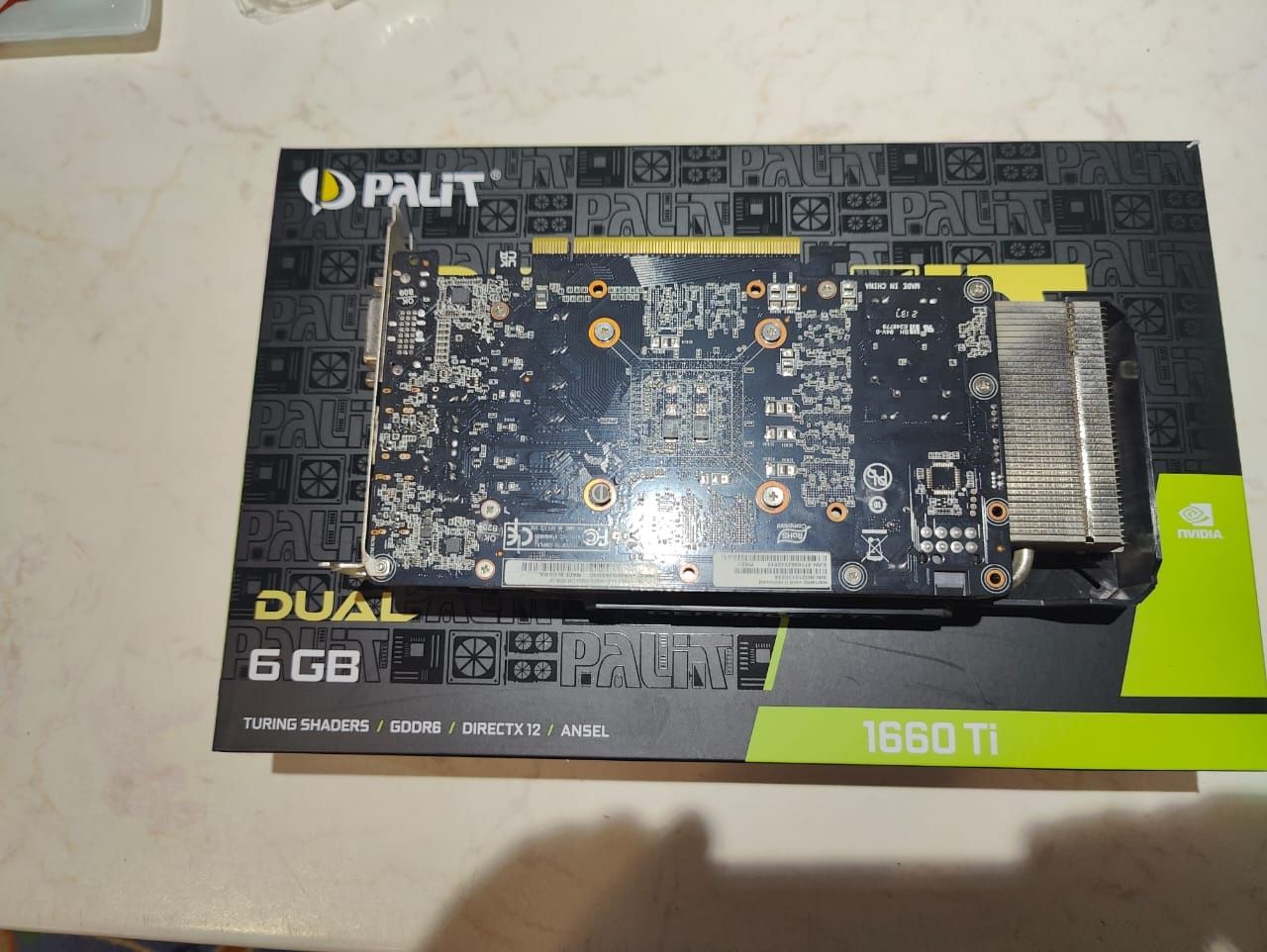 Продам видеокарту 1660ti