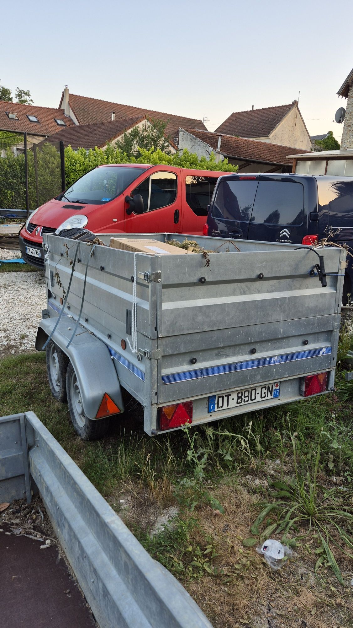 Vand remorca 750kg 2 axe