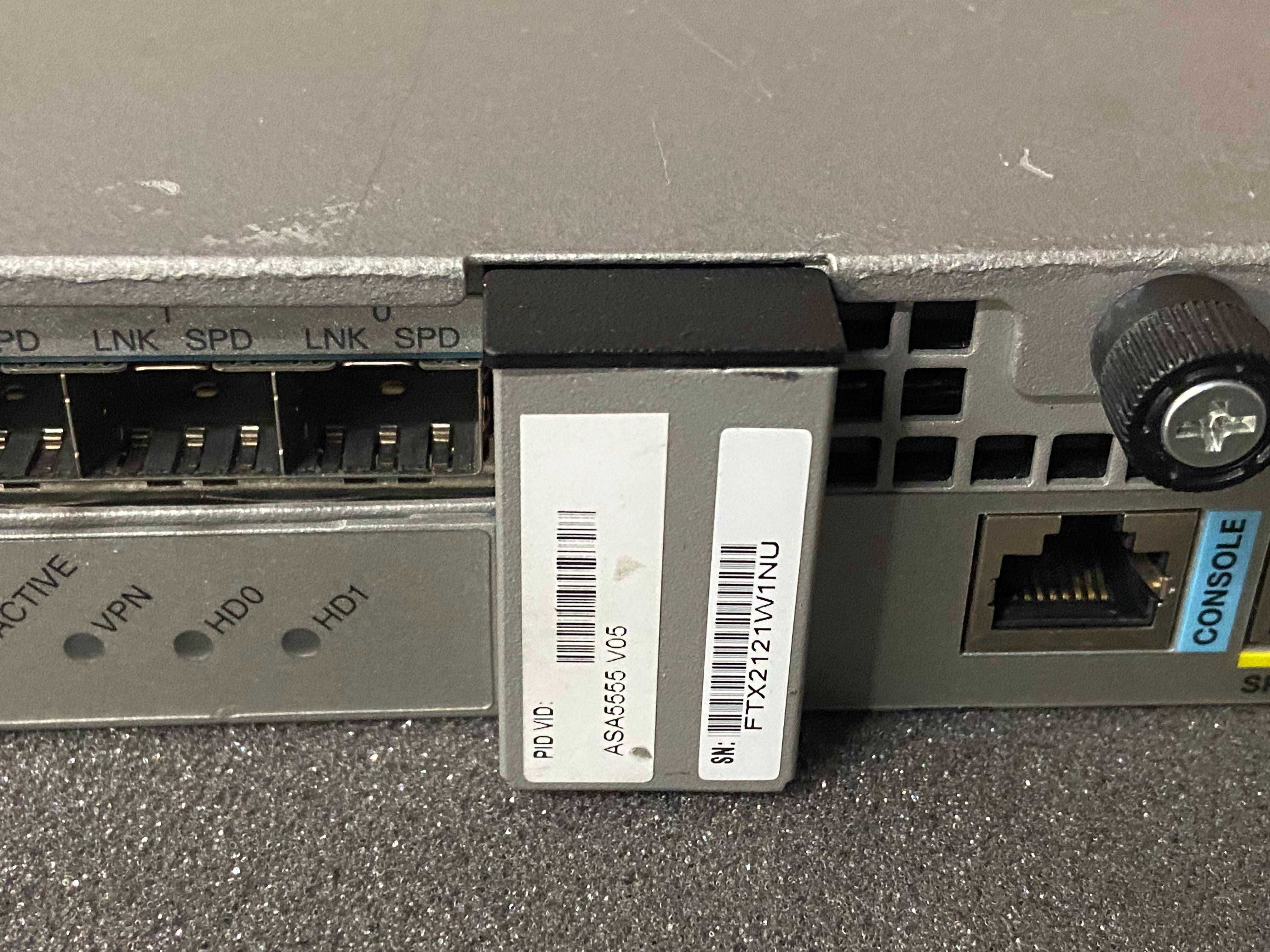 Firewall Cisco ASA 5555-X, 6 порта Fibre SFP, VPN Premium 5555 X CCNA