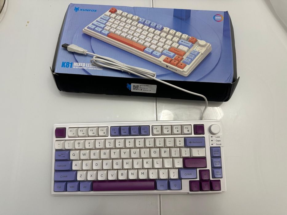 Xunfox K81 клавиатура мембраная Только самовызовом