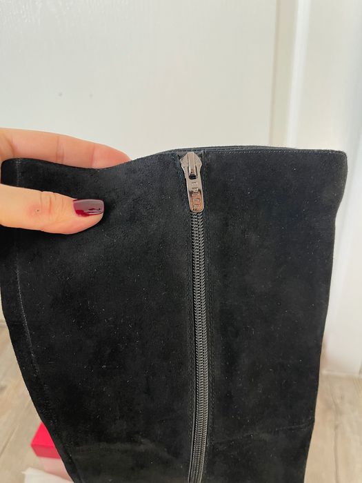 EPICA - Cizme Piele întoarsă Dama - Nepurtate! - îmblănite