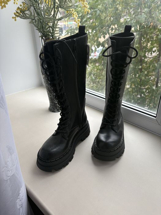 Продам сапоги (ботфорты) женские