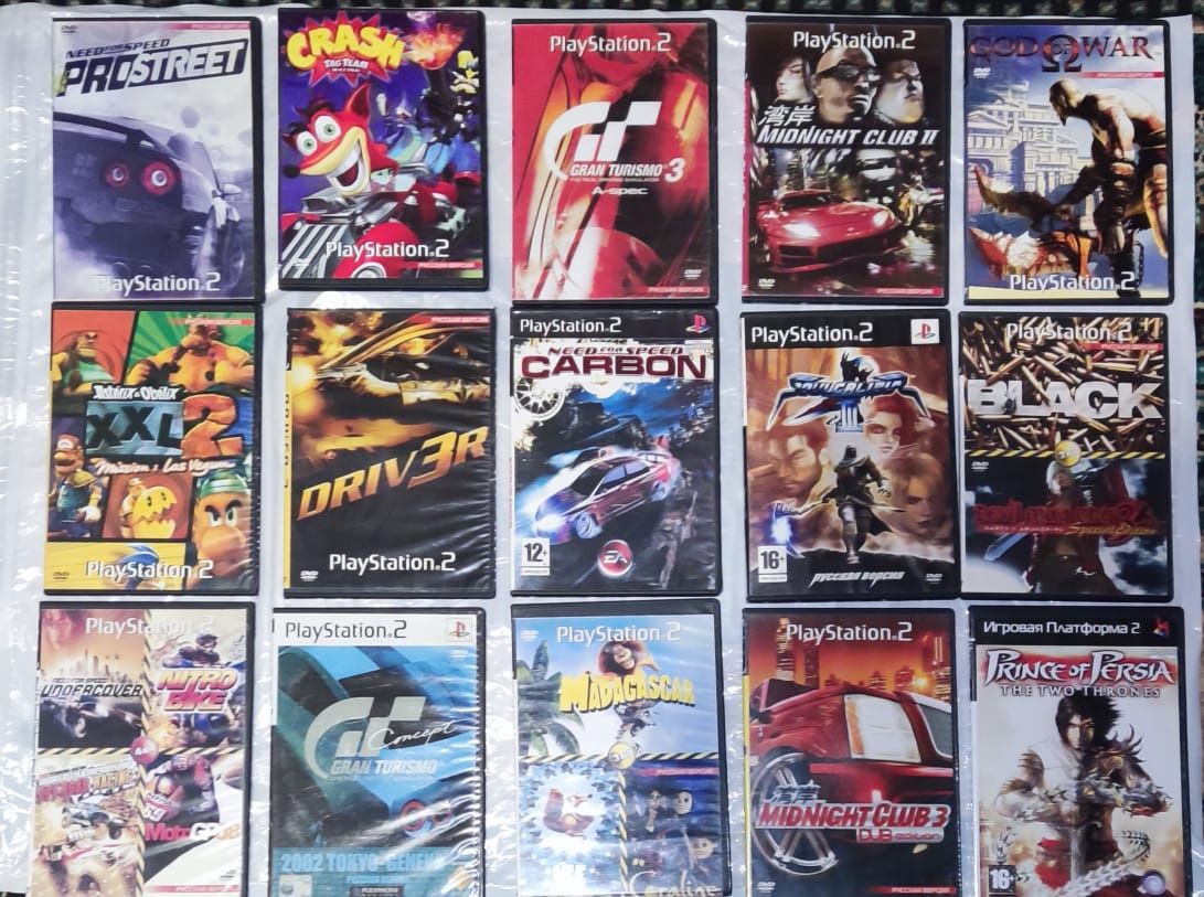 Продам диски на ps 2