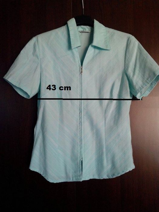 Camasi dama - crem, albastru