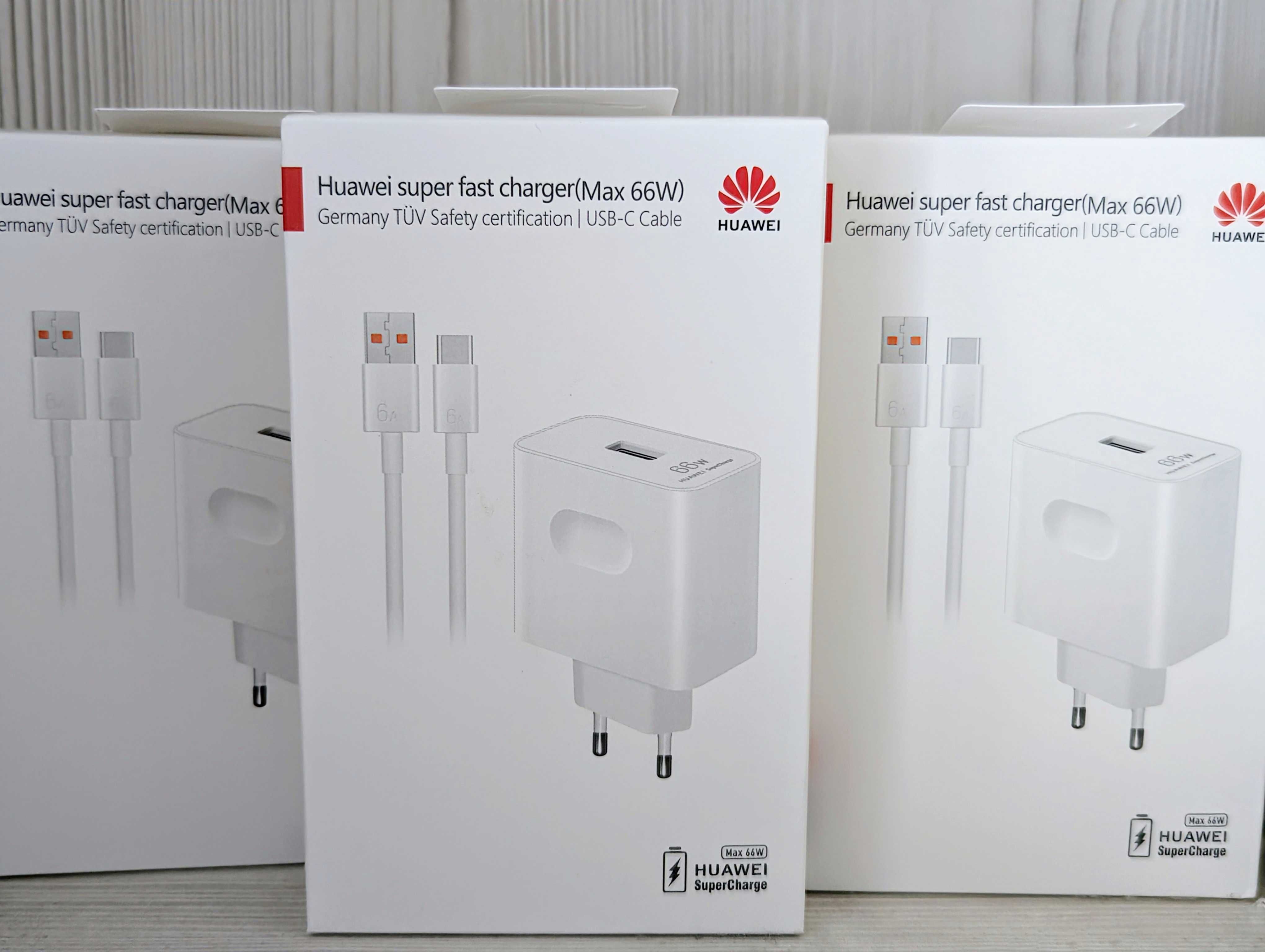 Incarcator si cablu Huawei 66w Super Charge Quick Sigilat-Nou-Original