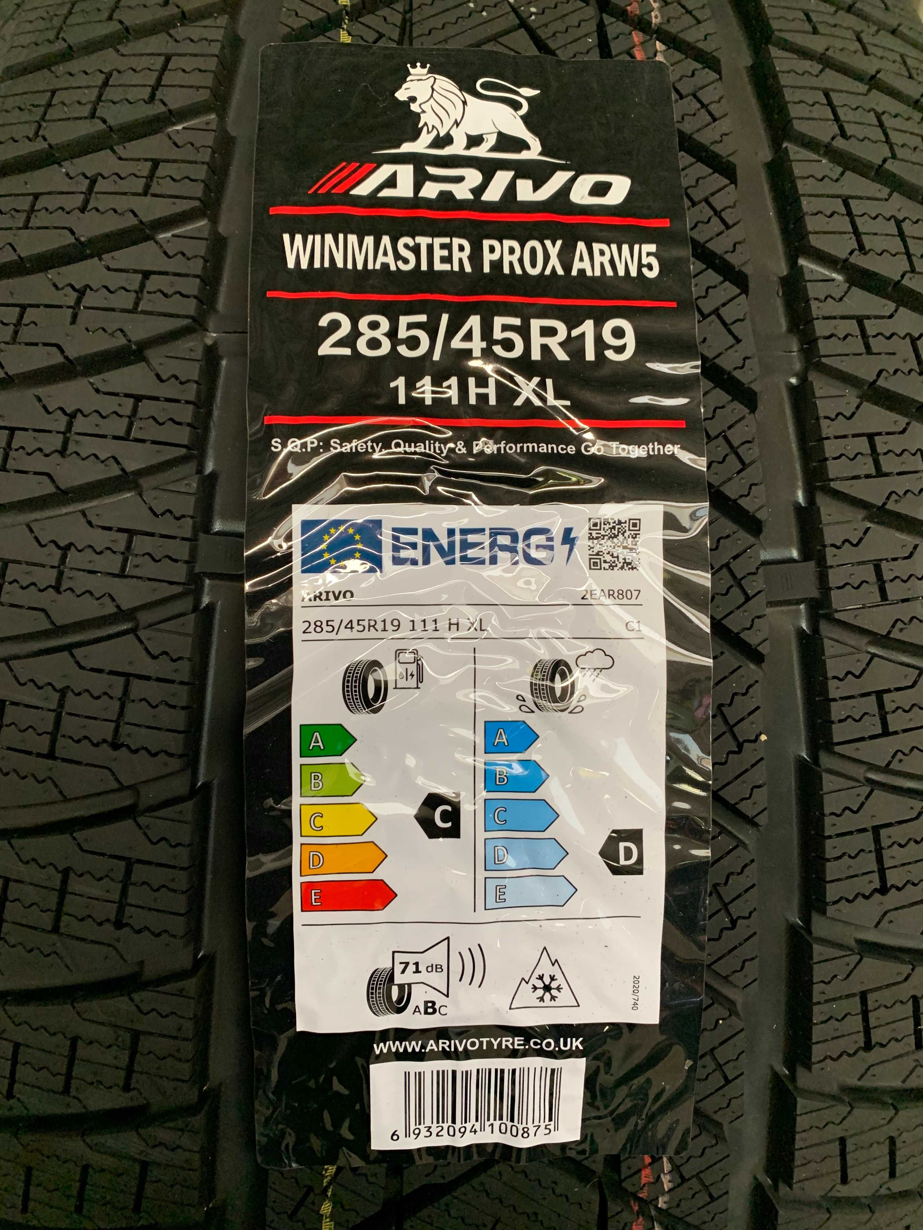 Нови зимни гуми ARIVO Winmaster ProX ARW 5 285/45R19 111H XL НОВ DOT