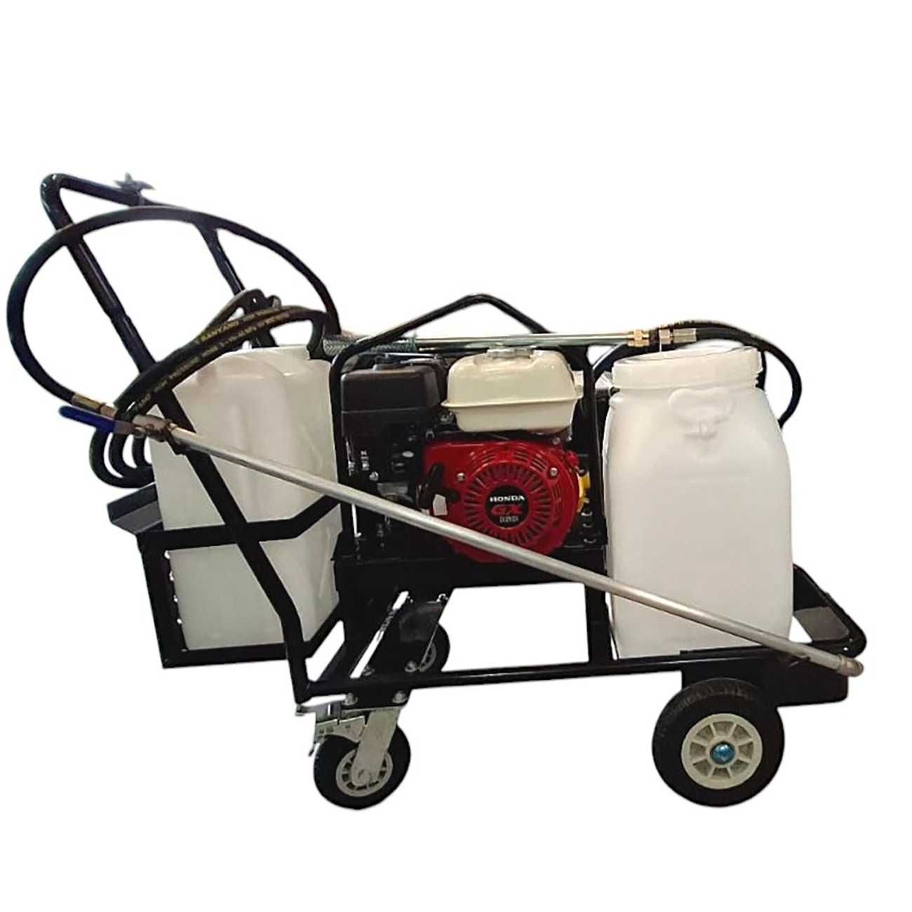 Pompa de pulverizat emulsie asfalt Visoli motor Honda