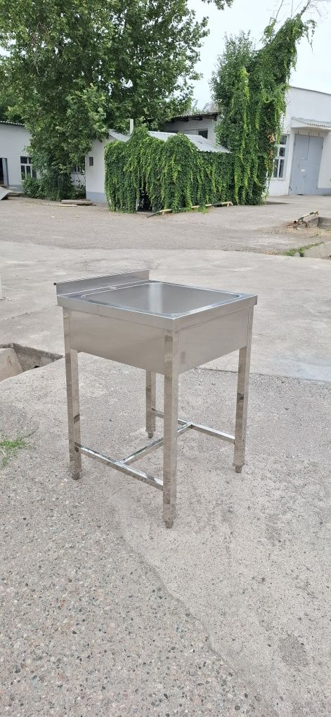 Мойка 1х секционная для садика, ресторан и для кухни нержавейка