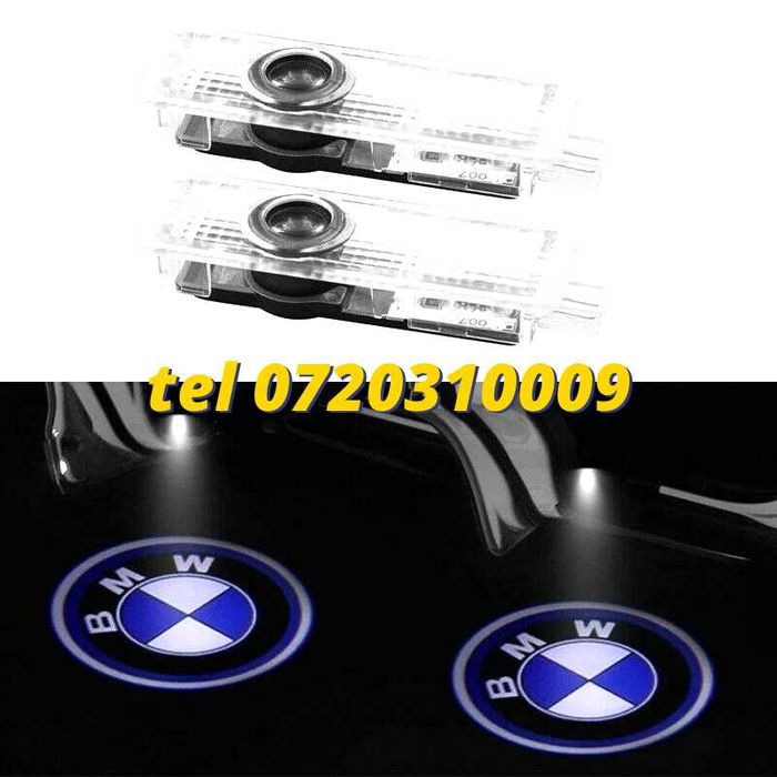 Nou Lampa Logo Model Bmw Portiera  Led Laser emblema sigla Hologr