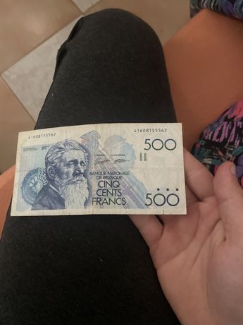 Bancnota 500 franci belgieni