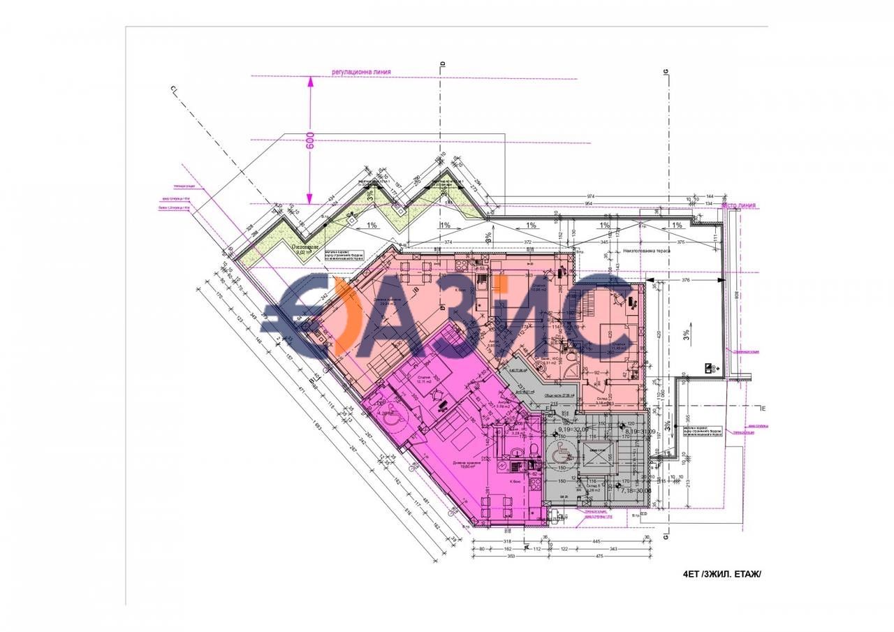 Продава се Тристаен апартамент в Бургас, Център - 134 кв.м за 1803 €/кв.м - Снимка #8