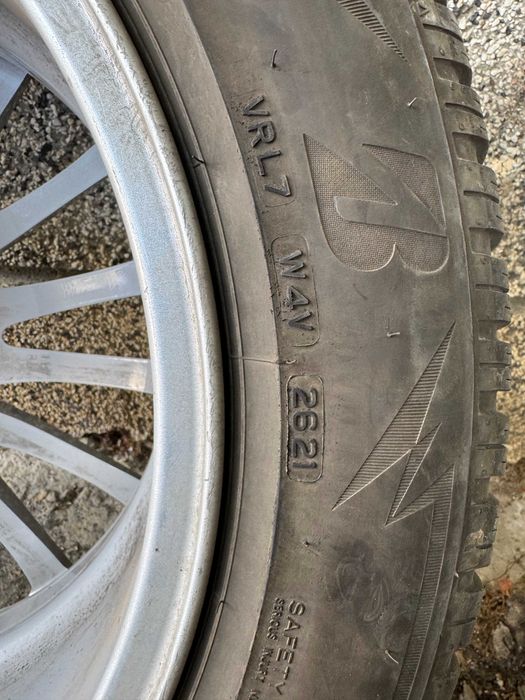 18" BMW Style 619 5x112 + Bridgestone LM005 245/50 R18 + Датчици