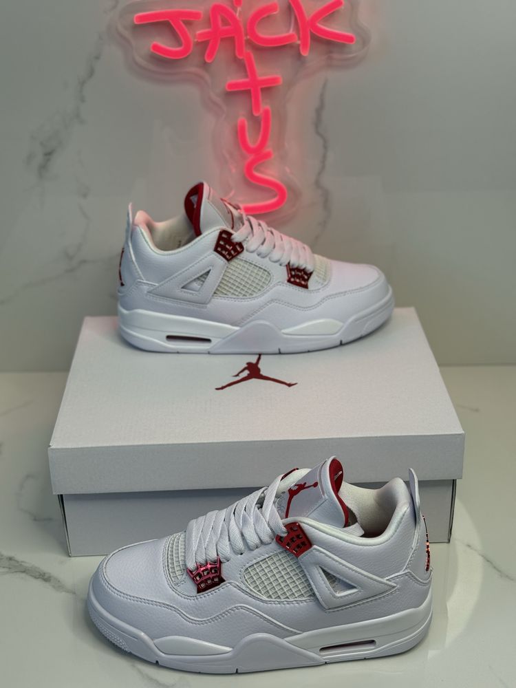 Air Jordan 4 Retro High Metallic Red Pure University Purple