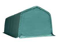 Cort tip Garaj auto, PVC 450 g/m², 3,4x4,8m - Verde, Nou!