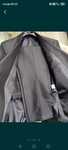 Vând costum negru 46/48 pt adolescent pentru majorat /absolvent liceu