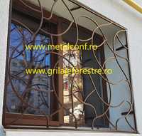 Grilaje ferestre fier forjat Bucuresti