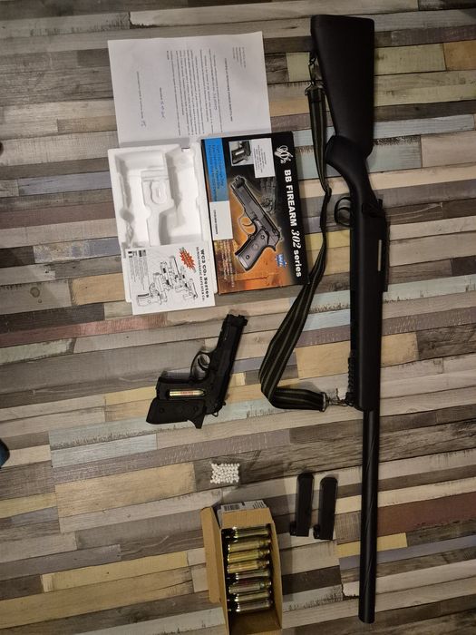 SNIPER + PISTOL - Replica Airsoft