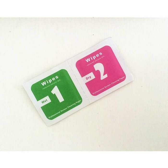 Sticker praf Dust Absorber Servetel Umed cu alcool si Uscat ecrane LCD