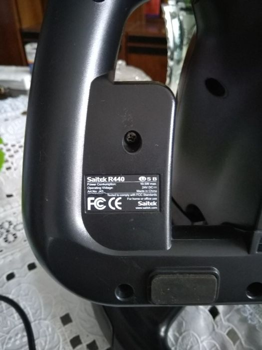 Волан.saitek R-440.forse feedbask