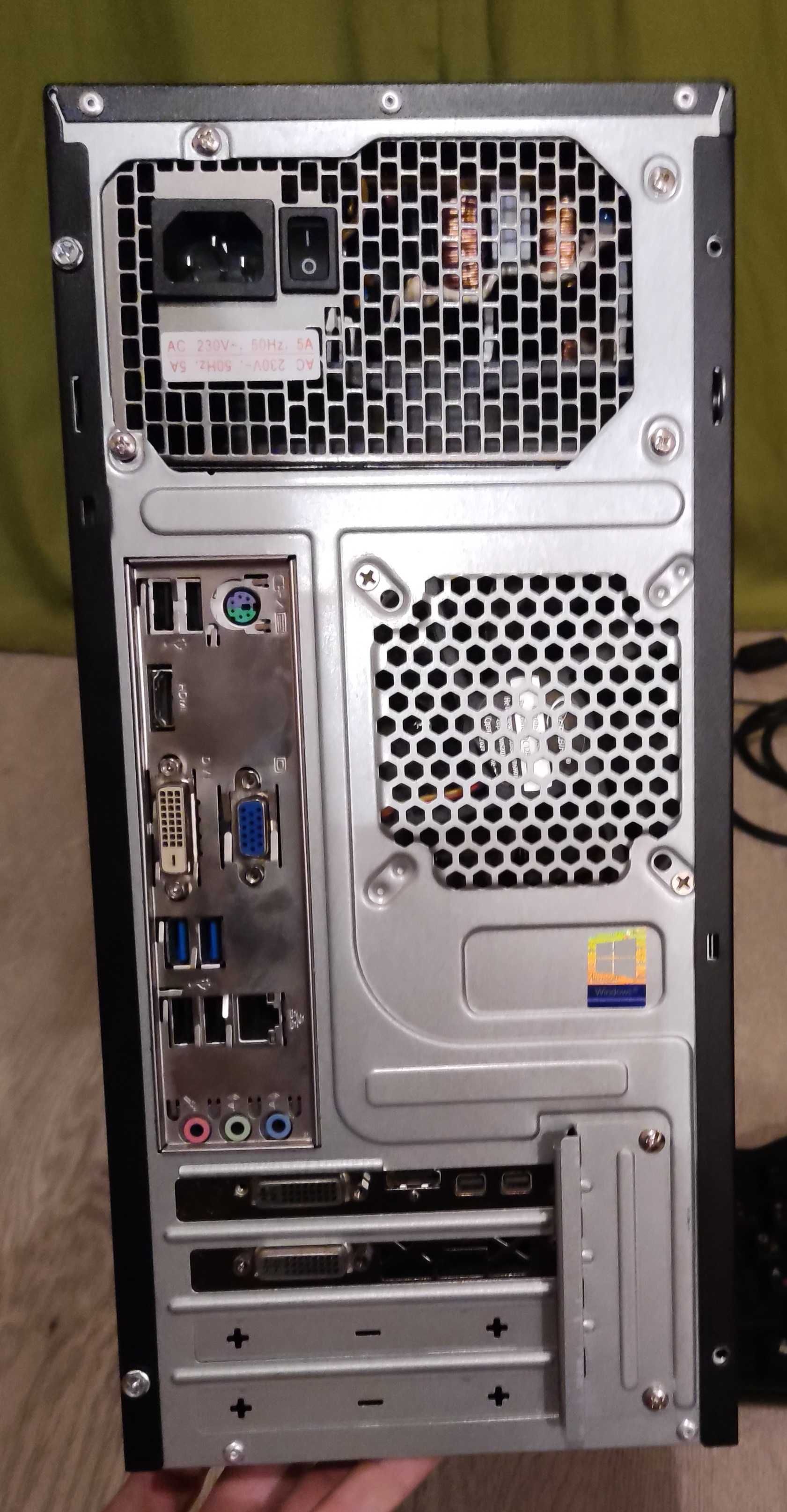 Хороший игровой компьютер на i5 и SSD
