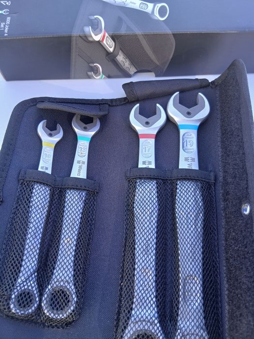 Set 4 chei inelare cu clichet Wera Joker 6000