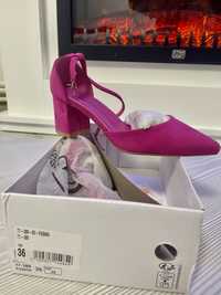 Pantofi roz fucsia superbi 37