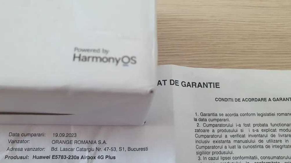 Router/Modem Huawei E5783-230a Airbox 4G+ LTE, Sigilat