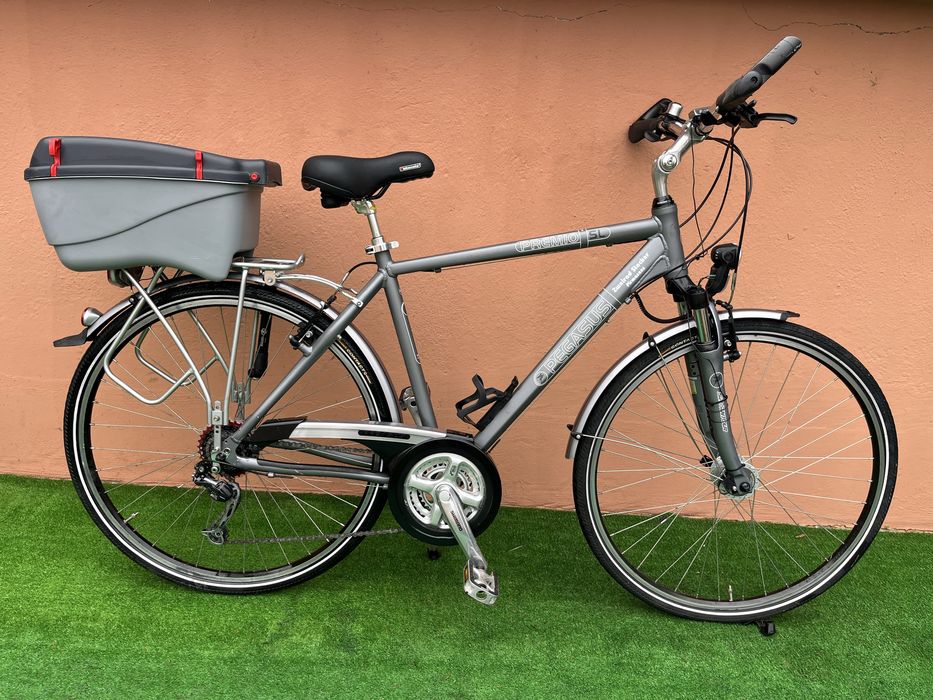 Като Нов Алуминиев Велосипед PEGASUS 28цола 8х3 Внос Германия