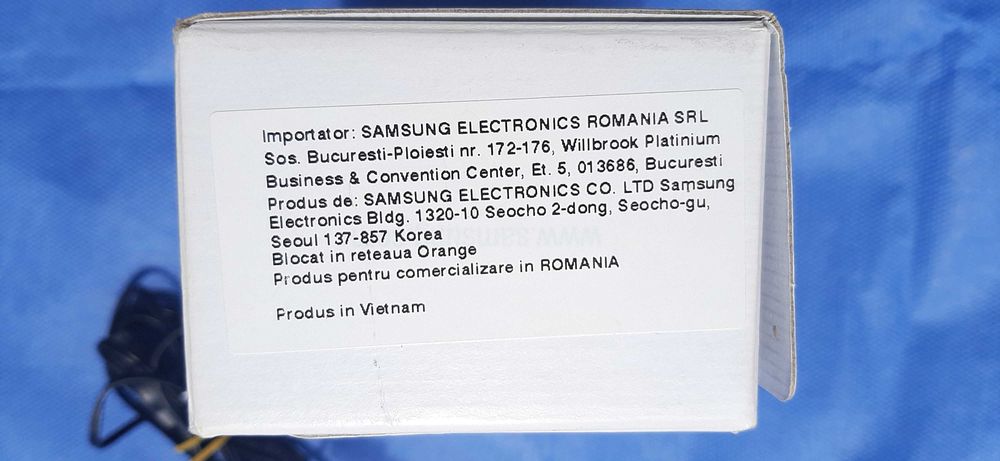 Telefon Samsung Galaxy Young GT-S6310, Blue, casti, incarcator