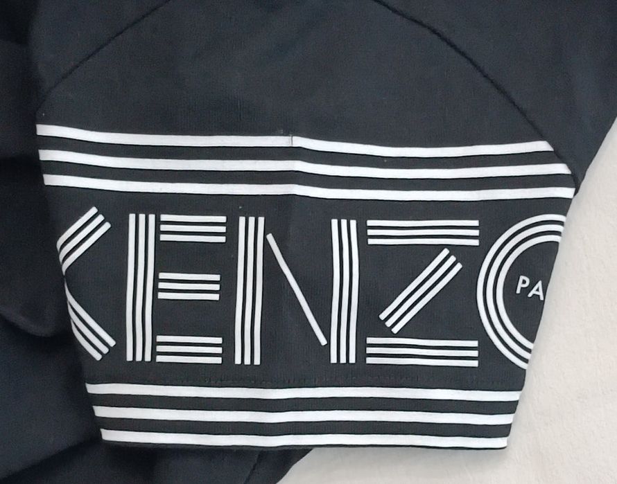 Kenzo Paris T-Shirt оригинална тениска M памучна черна фланелка