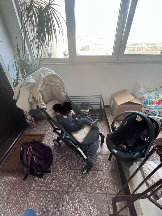 Carucior 3 in 1 YOYO2 cu landou si scoica Babyzen BeSafe