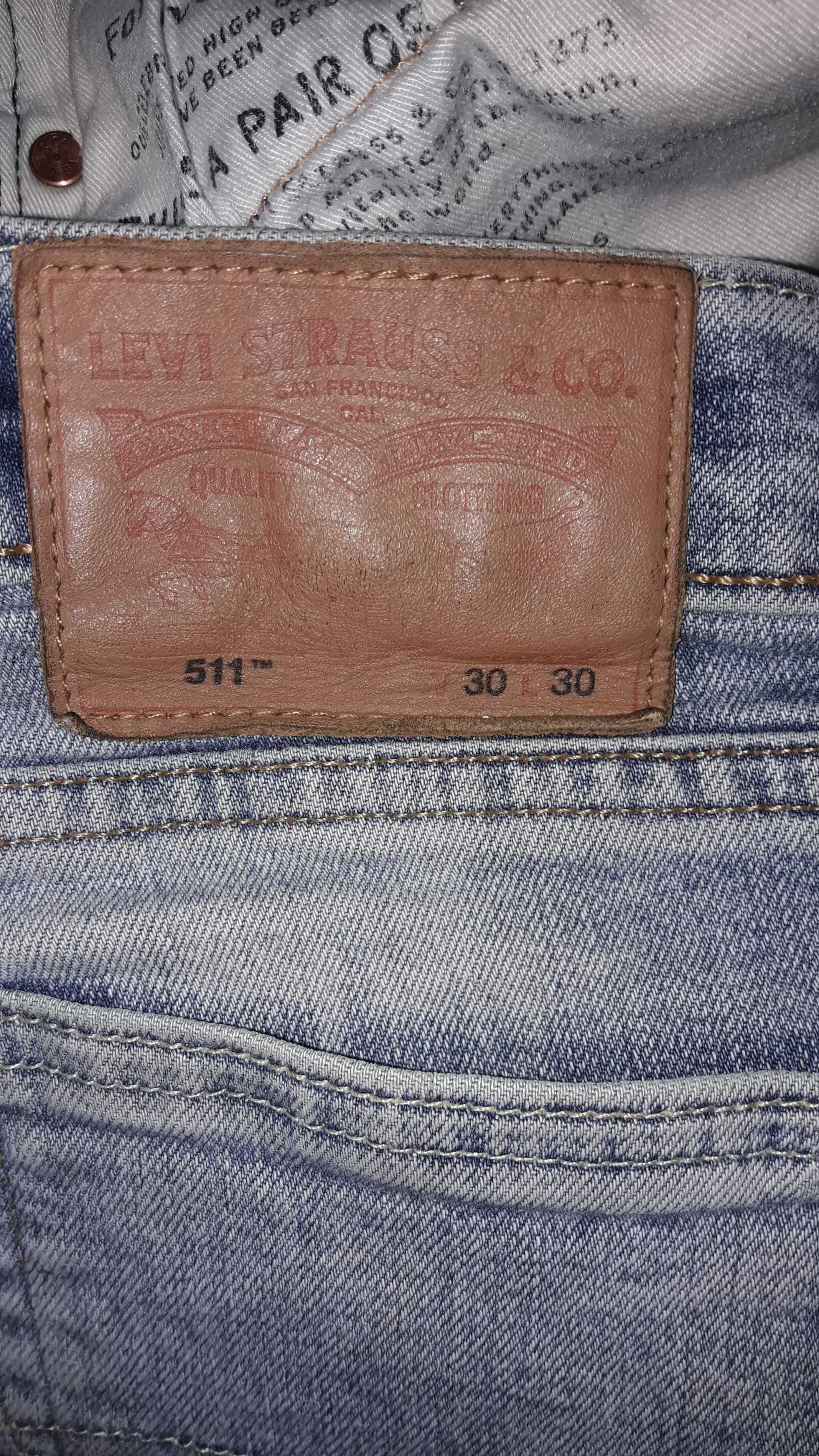 Blugi Levis 511 originali SUA w30 L30