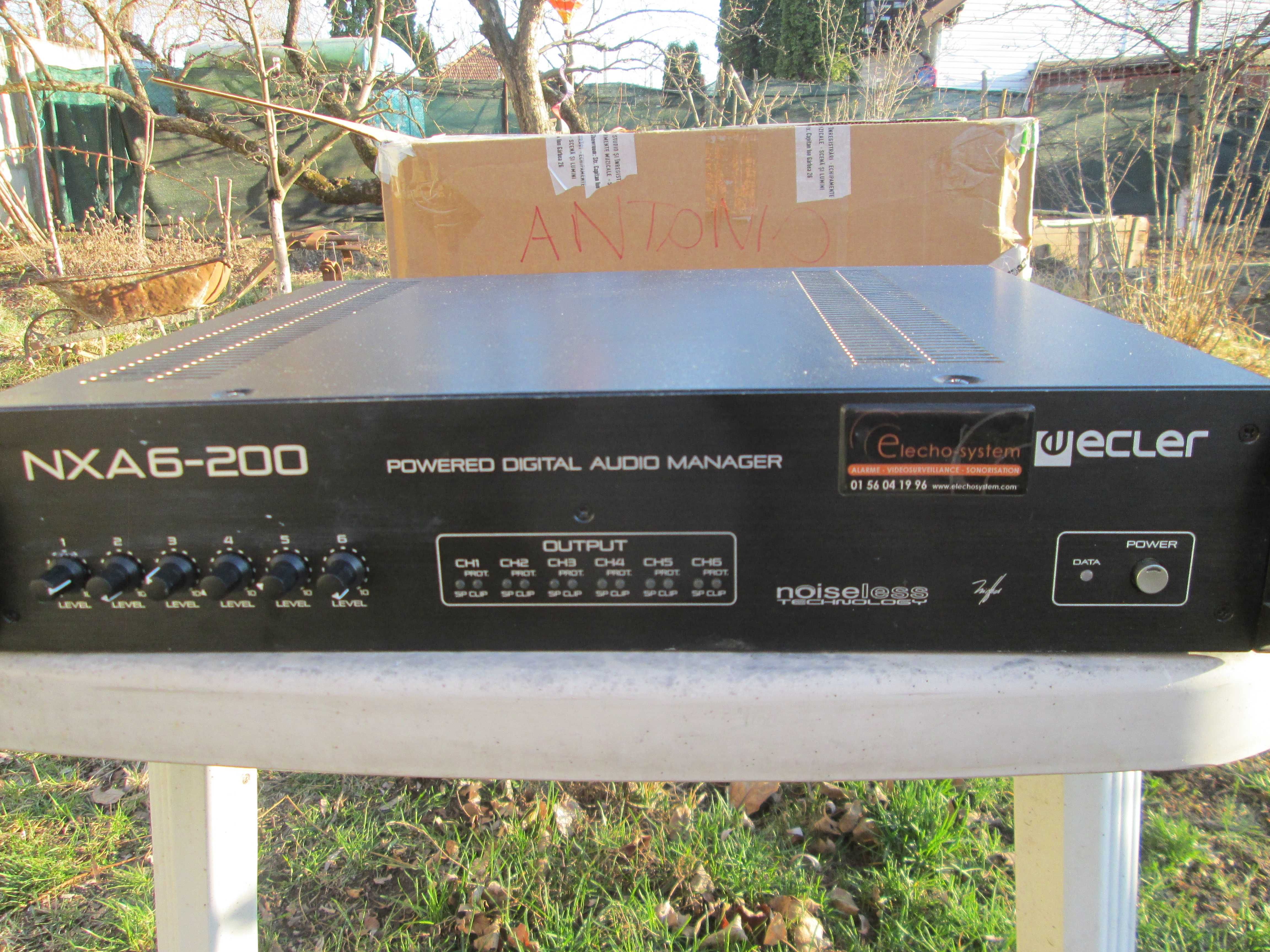 Amplificator multicanal NXA6-200 Ecler nefunctional