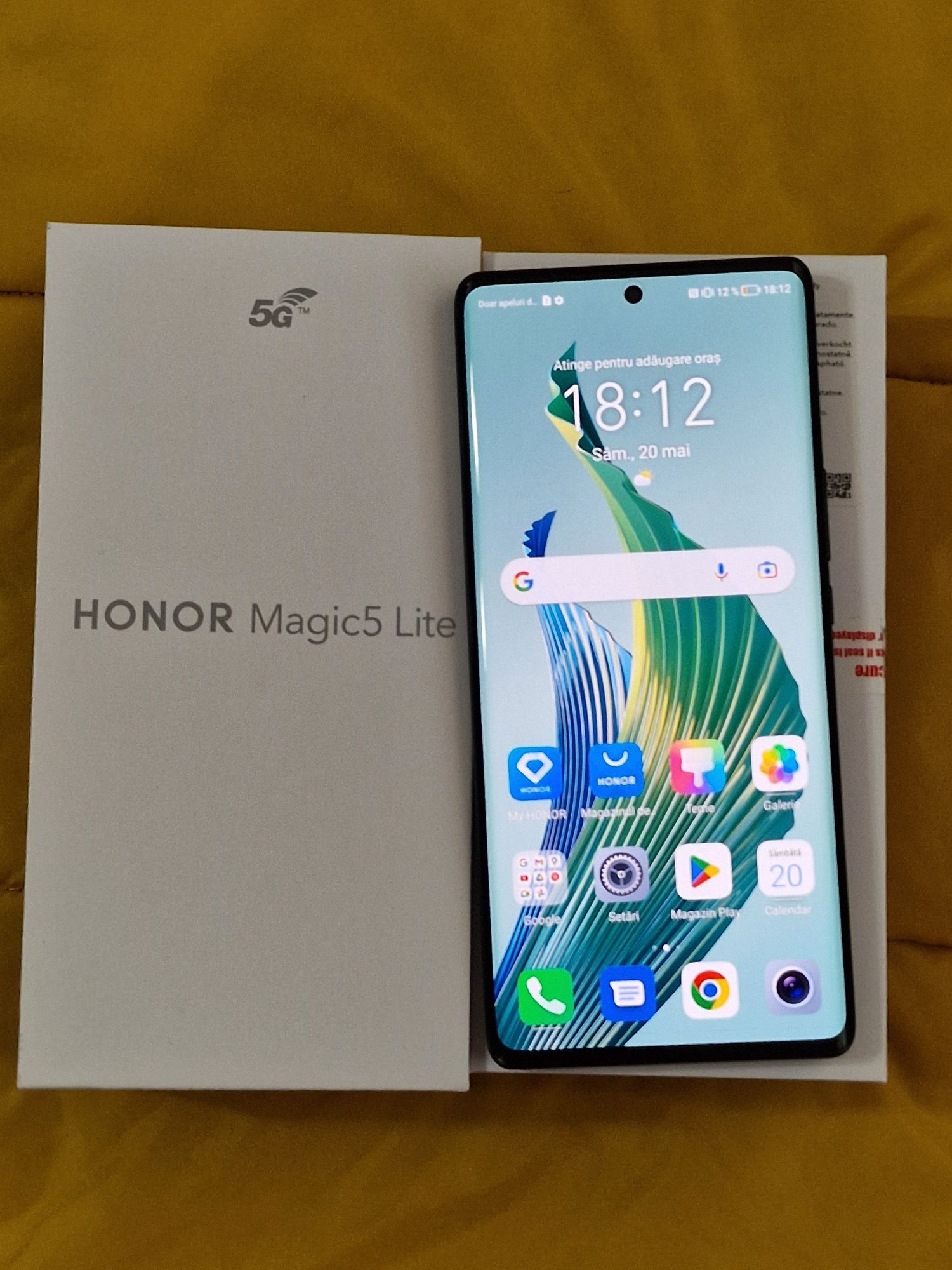 Honor Magic 5 Lite 128Gb, 6Gb Ram, Impecabil, Liber, Garanție Orange!!