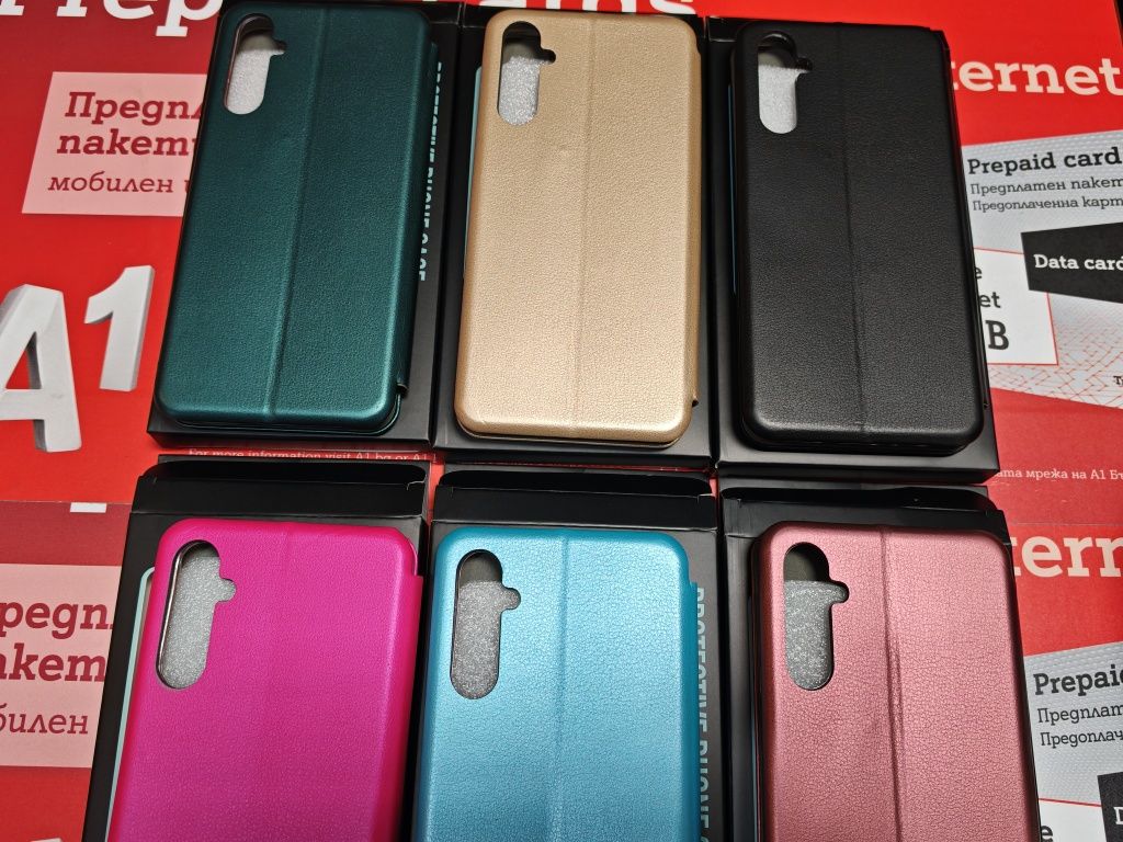 Промоция! Samsung Galaxy A05S,A14,A34,A54,A25,A35,A55 калъф тип тефтер
