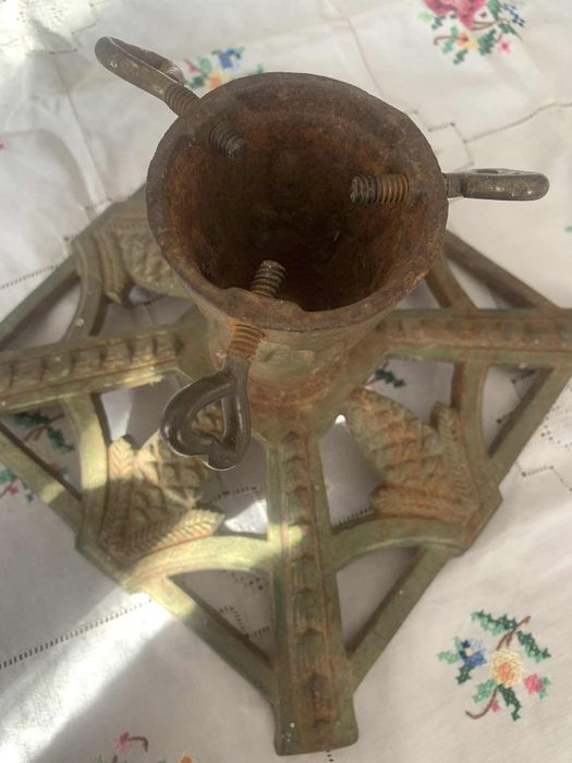 Винтидж/ Ретро стойка за Коледна елха* От желязо