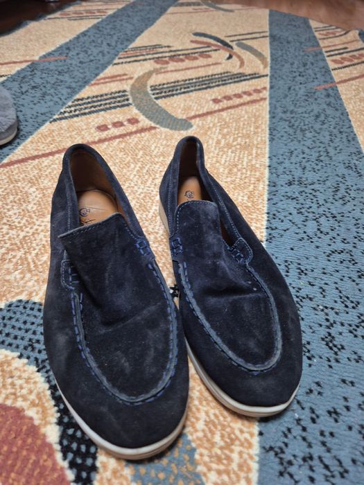 Мужская обувь синяя