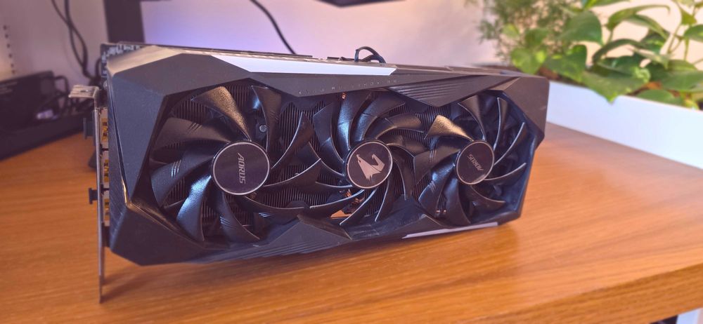 Placa video Nvidia RTX 3070 Aorus Master 8GB GDDR6