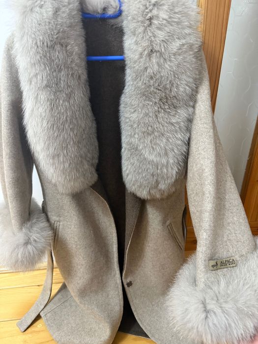 Palton alpaca dama