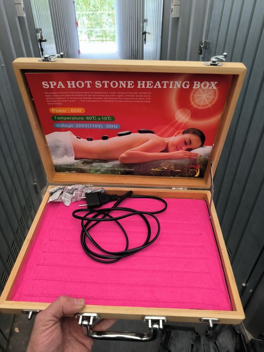 Cutie încălzire pietre pentru masaj – profesională
